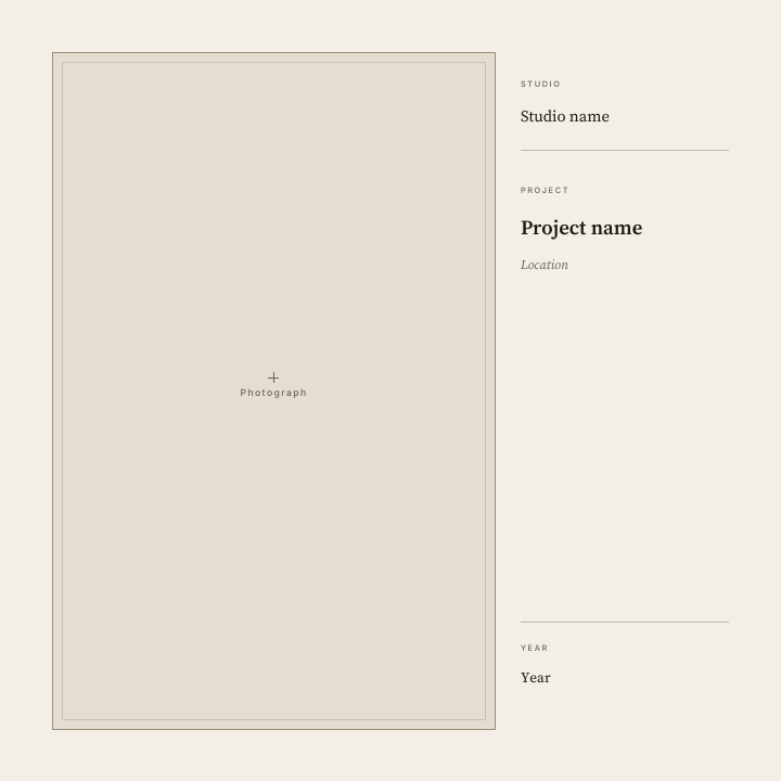 Square layout
